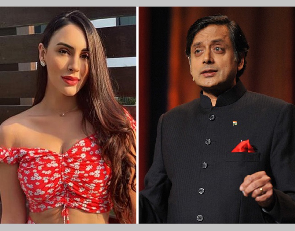 সেখান থেকেই ভারত বনাম ইংল্যান্ড ম্যাচ দেখতে ময়দানে হাজির হন তারুর। সেখানে এক সুন্দরীর সঙ্গে আলাপ জমাতে দেখা যায় তাঁকে। একসঙ্গে নিজস্বী তোলার পাশাপাশি, দু’জনকে হাত ধরে গল্প করতেও দেখা যায়।