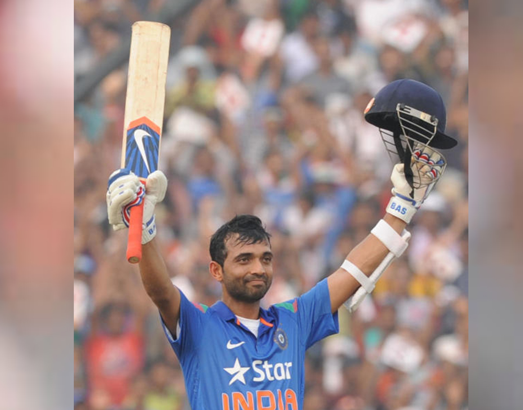 সে বার জয় আসে রাহানের ব্যাটে ভর করে। তাঁর ১০৩ রানের ইনিংসের সাহায্যে ভারত প্রথমে ব্যাট করে বৃষ্টি বিঘ্নিত ম্যাচে ৪৩ ওভারে তোলে ৩১০ রান। বিরাট করেন ৮৭। সেই রান তাড়া করতে নেমে ক্যারিবিয়ান ব্যাটিং লাইনআপ থেমে যায় মাত্র ২০৬ রানে।