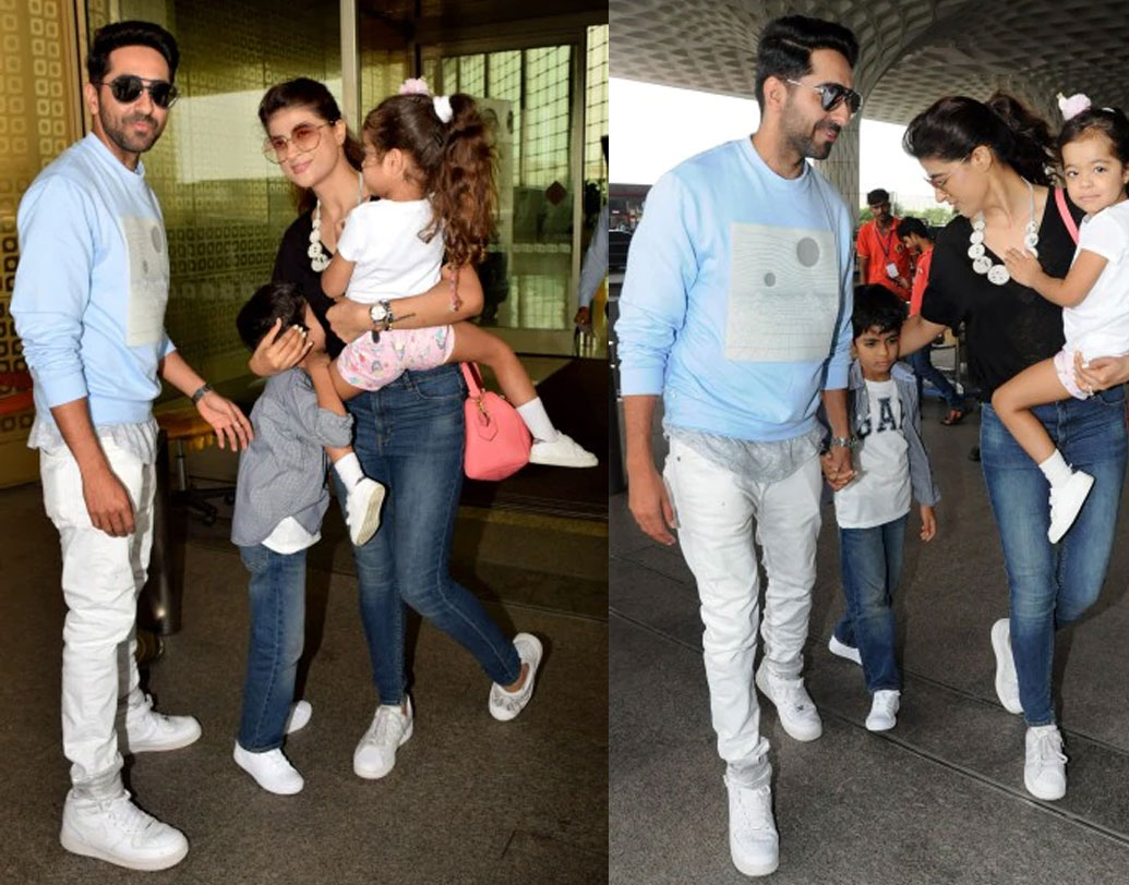 আয়ুষ্মান-তাহিরার ছেলে বীর্যবীরের জন্ম ২০১২ সালে। তার দু’বছর পর সংসারে নতুন অতিথি, তাহিরা-আয়ুষ্মানের মেয়ে, বরুষ্কা। আয়ুষ্মানের ভাই অপারশক্তিও একজন রেডিয়ো জকি। তিনি অভিনয় করেছিলেন আমির খানের ‘দঙ্গল’-এ।