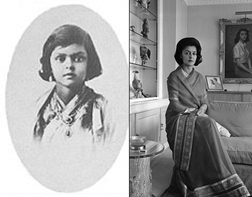 কোচবিহারের রাজবংশে ১৯১৯ সালের ২৩ মে জন্ম গায়ত্রী দেবীর। তাঁর বাবা জিতেন্দ্র নারায়ণ ছিলেন কোচবিহারের মহারাজা। মা, ইন্দিরা রাজে ছিলেন ভডোদরার মরাঠা রাজকুমারি। তাঁর ঠাকুরদা ছিলেন মহারাজ নৃপেন্দ্রনারায়ণ ভূপ বাহাদুর। ঠাকুমা, কোচবিহারের মহারানি সুনীতিদেবী ছিলেন ব্রাহ্মনেতা কেশবচন্দ্র সেনের মেয়ে।