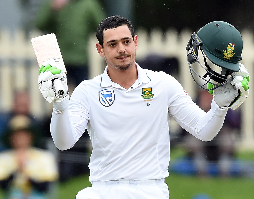 কুইন্টন দি কক- দলের প্রধান উইকেটরক্ষক তিনিই। ব্যাট হাতেও তাঁকে অনেকটা দায়িত্ব নিতে হবে এই অনভিজ্ঞ প্রোটিয়া দলে।