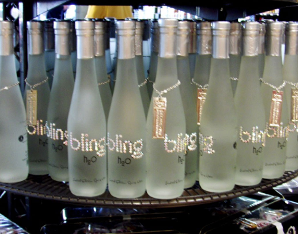 ব্লিং এইচ২ও: আমেরিকার টেনেসির গ্রেট স্মোকি মাউন্টেনের ইংলিশ মাউন্টেন স্প্রিং থেকে এই জল সংগ্রহ করা হয়। তার পর ৯টি ধাপে বিশুদ্ধকরণ হয় জলের। বোতলের কারুকার্য ও জলের স্বাদের জন্য বিশ্বের অন্যতম সেরা পানীয় জল হিসেবে পরিচিতি পেয়েছে এটি। ৭৫০ মিলিলিটার জলের দাম প্রায় ২৮০০ টাকা।