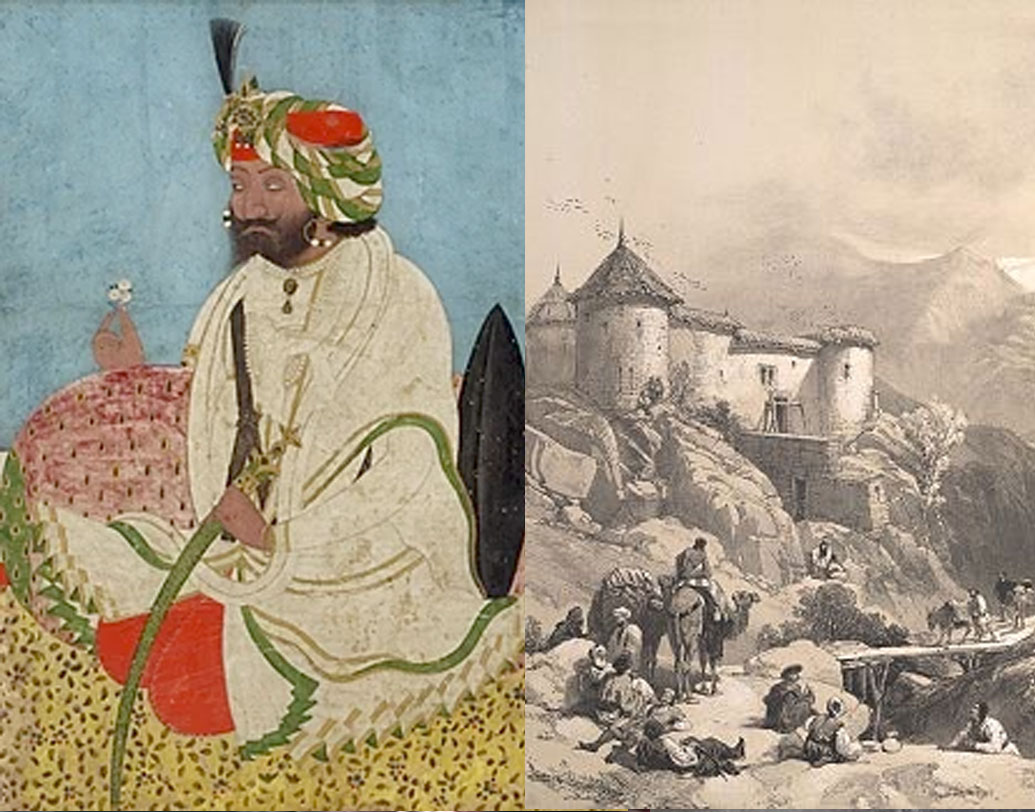 ১৮৪৬ খ্রিস্টাব্দে অমৃতসর চুক্তির পরে গুলাব সিংহকে প্রিন্সলি স্টেট জম্মু কাশ্মীরের প্রথম মহারাজা ঘোষণা করে ব্রিটিশরা। বিনিময়ে ইস্ট ইন্ডিয়া কোম্পানির কোষাগারে গুলাব সিংহকে দিতে হয় বিপুল অঙ্কের অর্থ। ব্রিটিশ ভারতের দ্বিতীয় বৃহত্তম দেশীয় রাজন্য স্টেটের প্রথম রাজা ছিলেন মহারাজা গুলাব সিংহ জামওয়াল।