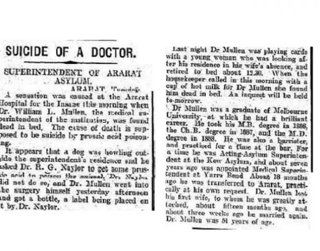 কথিত আছে ১৯২৩ সালে হাসপাতালের সুপার হাইড্রোজেন সায়ানাইড খেয়ে আত্মহত্যা করেন। তাঁর পর থেকেই নাকি হাসপাতালের বিভিন্ন কর্মচারী বিভিন্ন সময়ে তাঁকে নানা জায়গায় ঘুরে বেড়াতে দেখেছেন। যে ঘরে তিনি থাকতেন সেখান থেকেও নাকি গভীর রাত্রে শোনা গেছে ফিসফাস, কান্নার আওয়াজ।