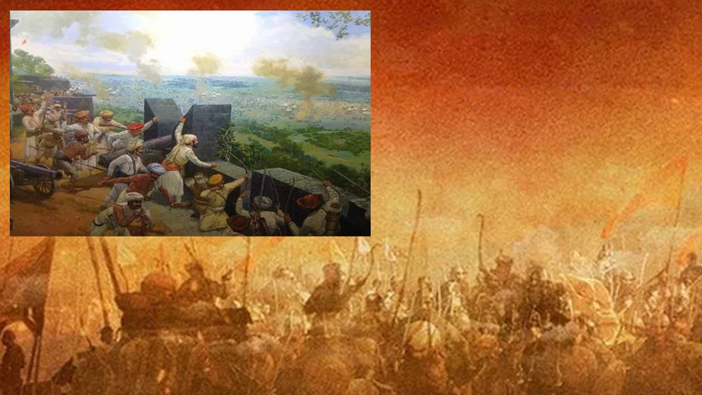 এরপর যুদ্ধের নেতৃত্ব দেন তানাজির ভাই সূর্যজি মালুসরে। রাতভর যুদ্ধের পরে অবশেষে বিজয়ী হয় মরাঠারা। ভারতীয় ইতিহাসের গুরুত্বপূর্ণ এই যুদ্ধে প্রাণহানি হয়েছিল প্রায় তিনশো মরাঠা সেনার। অন্যদিকে, মৃত্যু হয়েছিল কমপক্ষে পাঁচশো মুঘল সৈন্যর।