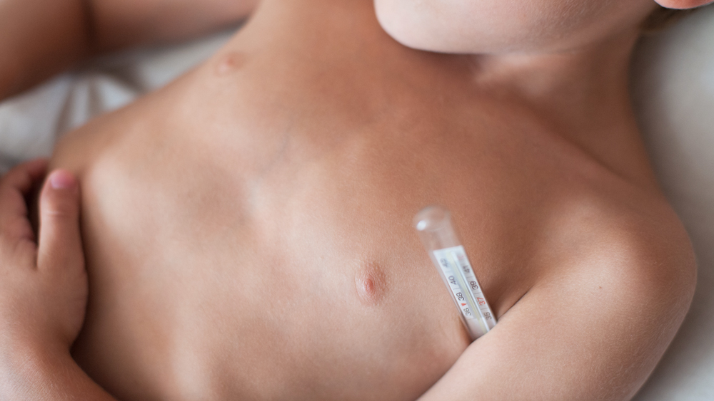 অ্যাক্সিলারি টেম্পারেচার। তাপমাত্রা পরিমাপের পুরনো পদ্ধতি।