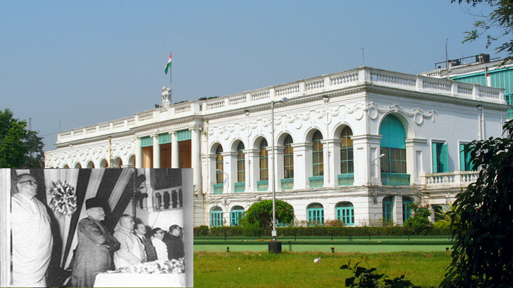 দীর্ঘ ইতিহাসের সাক্ষী এই ভবনে ১৯৫৩ সালে হয় জাতীয় গ্রন্থাগারের নতুন ঠিকানা। উদ্বোধন করেন তৎকালীন শিক্ষামন্ত্রী মৌলানা আবুল কালাম আজাদ। তার আগে একাধিকবার ঠিকানা বদলেছে এই গ্রন্থাগার।