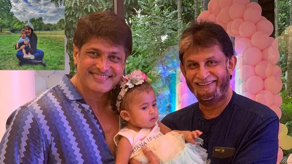 সলিল আঙ্কোলার প্রথম পক্ষের মেয়ে সানা বিয়ে করেছেন আর এক প্রাক্তন ক্রিকেটার তথা ভারতীয় দলের প্রাক্তন ম্যানেজার সন্দীপ পাতিলের ছেলে চিরাগকে। চিরাগ মরাঠি ছবির অভিনেতা। সানা কর্মরত পত্রিকায়। চিরাগ-সানার একমাত্র শিশুকন্যার নাম রিয়ানা।