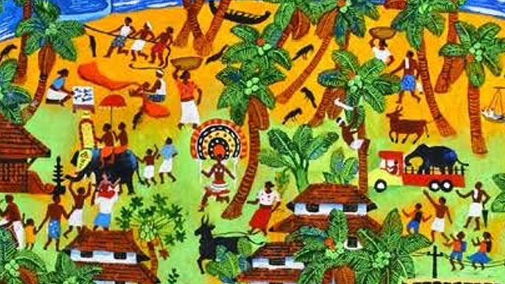 যে ছবিটা সে ক্যানভাসে ফুটিয়ে তুলেছে, সেটা নয় বছর বয়সে এঁকেছিল অনুজাত সিন্ধু বিনয়লাল নামের ওই কিশোর।