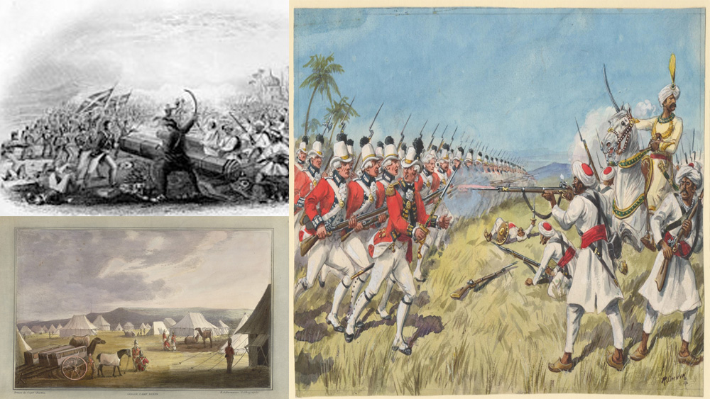 এরপর টানা কুড়ি বছর লালকেল্লা ও দিল্লিতে কায়েম ছিল মরাঠা শাসন। সেই অধ্যায়ের অবসান ঘটে ১৮০৩ খ্রিস্টাব্দে। সে বছর দ্বিতীয় ইঙ্গ মরাঠা যুদ্ধে পরাজিত হয় মরাঠারা। লালকেল্লা ও দিল্লি, দুই-ই অধিকার করে ব্রিটিশরা। স্বাধীনতা লাভের আগে অবধি তারাই ছিল লালকেল্লার অধীশ্বর।