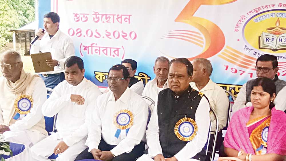 Salbani MLA Srikanta Mahato got show cause for sharing stage with BJP leader