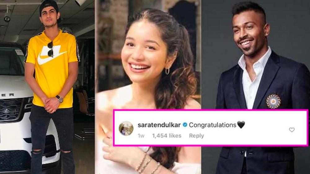 সারার শুভেচ্ছাবার্তার নীচে শুভমানের ধন্যবাদের পাশেও ঝলমল করছে ‘লভ ইমোজি’। সেখানেই রসিকতা করে ইঙ্গিতপূর্ণ বার্তা দিয়েছেন হার্দিক।