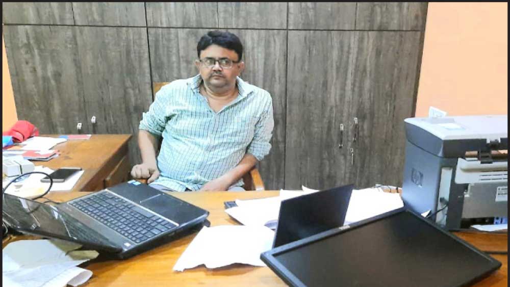 BJP member got arrested in Bolpur