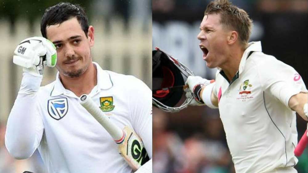 ২০১৮ সালে ফের বিতর্ক ধাওয়া কর ওয়ার্নারকে। দক্ষিণ আফ্রিকার মিডিয়ায় ওয়ার্নারের বিরুদ্ধে অভিযোগ ওঠে, তিনি নাকি কুইন্টন ডি’কক-কে অশ্রাব্য গালাগালি করেন। এমনকি তাঁর মা ও বোনকে নিয়েও আপত্তিকর মন্তব্য করেন।