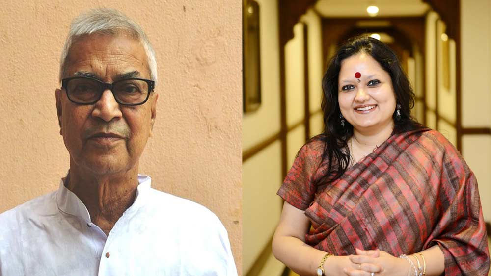 অগস্ট মাসে আঁখিকে কেন্দ্র করে ঝোড়ো বিতর্ক শুরু হওয়ার পরে অশীতিপর রবিরঞ্জন সংবাদ মাধ্যমে বলেন, তাঁর পুত্রবধূ বুদ্ধিমতী। তিনি অনৈতিক কিছু করতে পারেন না। রবিরঞ্জনের অভিযোগ ছিল, আঁখিকে ঘিরে ষড়যন্ত্র তৈরি হয়েছে। একইসঙ্গে তিনি জানান, আঁখি এই ষড়যন্ত্রের মোকাবিলা করতে পারবেন বলেই তাঁর বিশ্বাস।