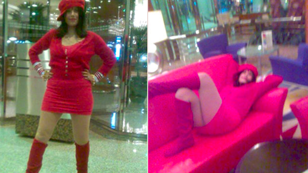 ২০১৫ সালে রাধে মা'র ওয়েবসাইট হঠাৎই হ্যাক হয়ে যায়। হ্যাকার ছড়িয়ে দেয় রাধে মা'র বেশ কিছু  নতুন রূপের ছবি। শাড়ি নয়, রাধে মা পরেছেন মিনি স্কাররট। মাথায় টুপি। একেবারে অন্য অবতারে। সেই ছবি সোশ্যাল মিডিয়ায় খুব ভাইরালও হয়েছিল। শুধু তাই নয় এক পুরুষ অনুগামীর সঙ্গে রাধে মা'র ঘনিষ্ঠ ছবি নিয়েও এক সময়ু উত্তাল হয়েছিল সোশ্যাল মিডিয়া।