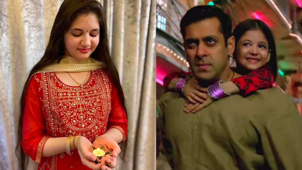 শেয়ার করা ছবিতে দেখা যাচ্ছে হর্ষালি মেতে উঠেছে দীপাবলির আনন্দে। এক ঢাল চুল এবং নিষ্পাপ মুখের মধ্যে উঁকি দিয়ে যাচ্ছে ৫ বছর আগের ছোট্ট মুন্নি।