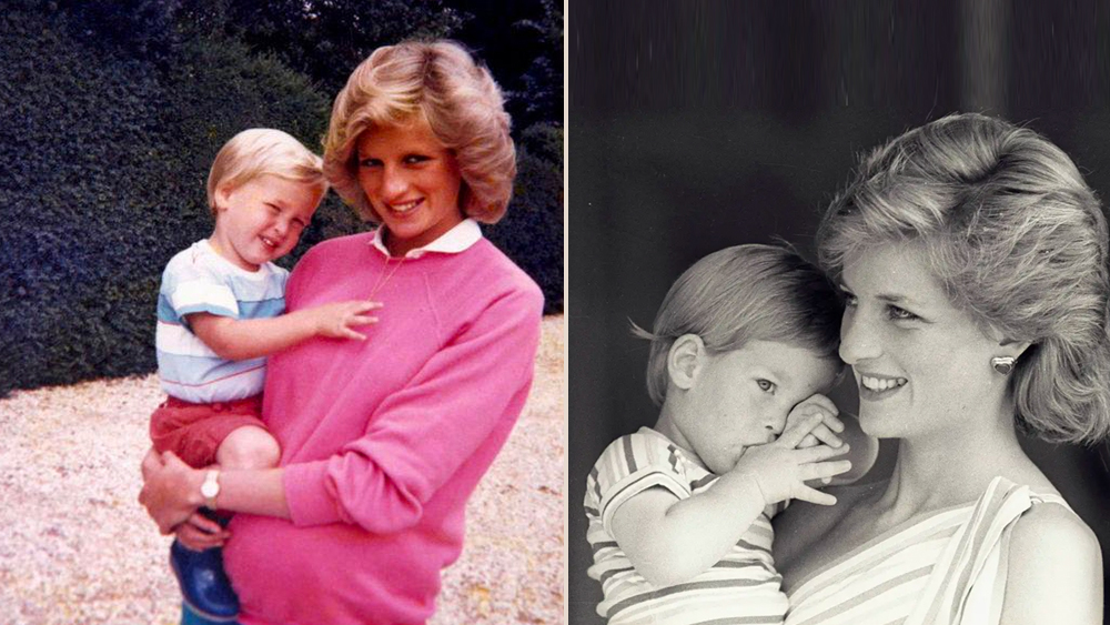বিয়ের পরের বছর ২১ জুন জন্ম হয় চার্লস-ডায়ানার বড় ছেলে প্রিন্স উইলিয়ামের। তার ২ বছর পরে ১৯৮৪ সালের ১৫ সেপ্টেম্বর জন্মান প্রিন্স হ্যারি। রাজপরিবারের লালফিতের ফাঁসের বাইরে ছেলেদের বড় করতে চেয়েছিলেন ডায়ানা।