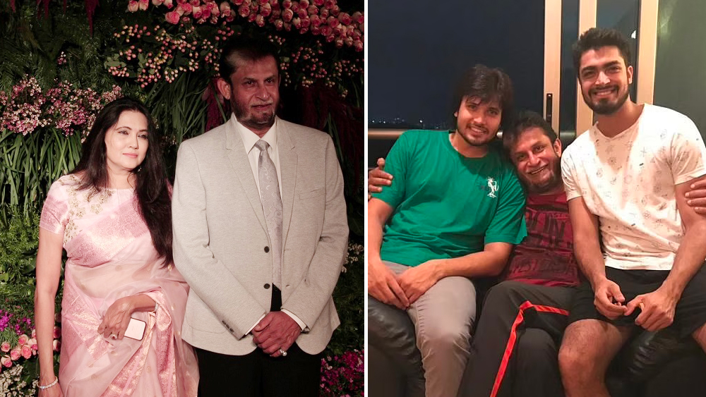 সন্দীপ এবং তাঁর স্ত্রী দীপার দুই ছেলে। চিরাগ ও প্রতীক।