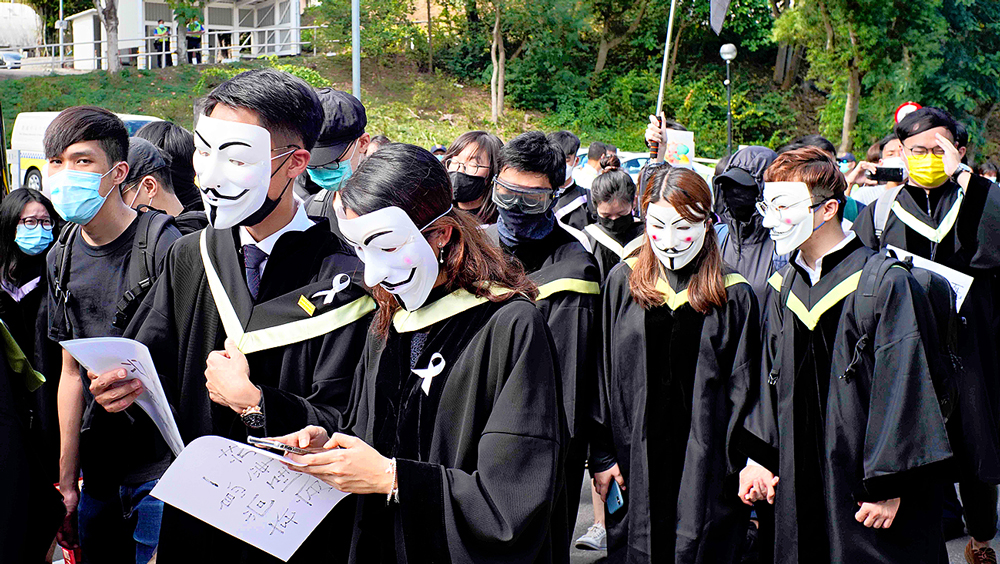 World's reaction on China's attitude towards Hongkong