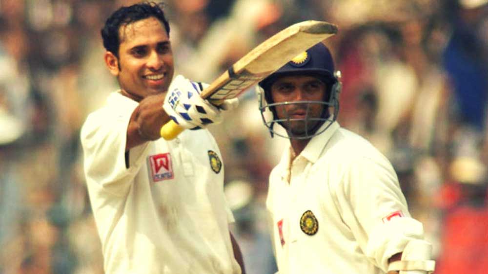 তাঁর কেরিয়ারের বড় অংশ জুড়ে আছে ইডেন গার্ডেন্স। কলকাতার সঙ্গে লক্ষ্মণের মধুচন্দ্রিমার পর্ব অফুরান। তাঁর কব্জির জাদুতে এই মাঠে তিনি ১০ টি টেস্ট শতরান করেছেন। সেগুলির মধ্যে সেরার সেরা হল ২০০১ সালে অস্ট্রেলিয়ার বিরুদ্ধে তাঁর শতরান।