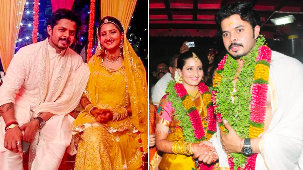 জয়পুরের শেখাওয়াত রাজবংশের মেয়ে ভুবনেশ্বরী কুমারীর সঙ্গে শ্রীসন্থের বিয়ে হয় ২০১৩ সালের ১২ ডিসেম্বর। তবে বিয়ের আগে একাধিক বলিউডি তারকার সঙ্গে শ্রীসন্থের প্রেম নিয়ে জল্পনা শোনা গিয়েছে।