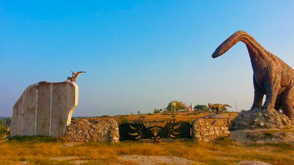 গুজরাতের এই গ্রামেই রয়েছে ভারতের একমাত্র জুরাসিক পার্ক। বালাসিনোর ফসিলস পার্ক। সাড়ে ৬ কোটি বছর আগে এখানেই ঘুরে বেড়াত ডাইনোসরের দল। মাটি খুঁড়ে এখান থেকেই উদ্ধার হয়েছিল ডাইনোসরের হাজার খানেক ডিম। মাটির গভীরে এমন আরও বহু ডিম রয়েছে এবং তা নিয়ে আজও গবেষণা চলছে।