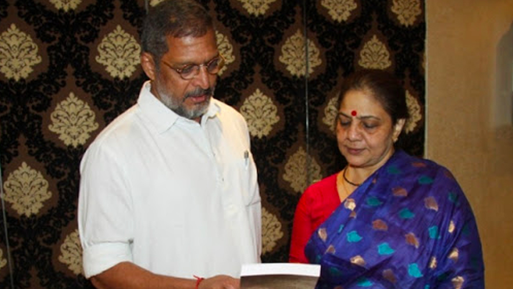 নানা ভেবেছিলেন বিয়ে করবেন না। সারা জীবন কাটিয়ে দেবেন থিয়েটারে অভিনয় করেই। মঞ্চে অভিনয়ের সূত্রেই তাঁর সঙ্গে আলাপ হয় নীলকান্তির। পুণে বিশ্ববিদ্যালয় থেকে পদার্থবিজ্ঞানে স্নাতক নীলকান্তি চাকরি করতেন ব্যাঙ্কে। পাশাপাশি শখ ছিল অভিনয়ের।