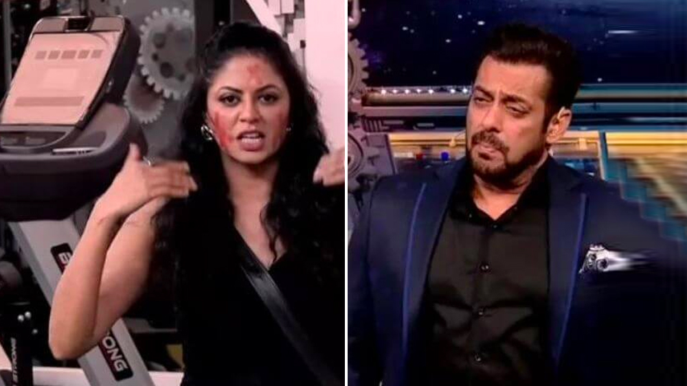 তাঁকে বার বার অন্য প্রতিযোগীর সঙ্গে সুসম্পর্ক বজায় রাখতে বলেন সলমন। সে সময়ও কবিতা মেজাজ হারিয়ে ফেলেছিলেন।