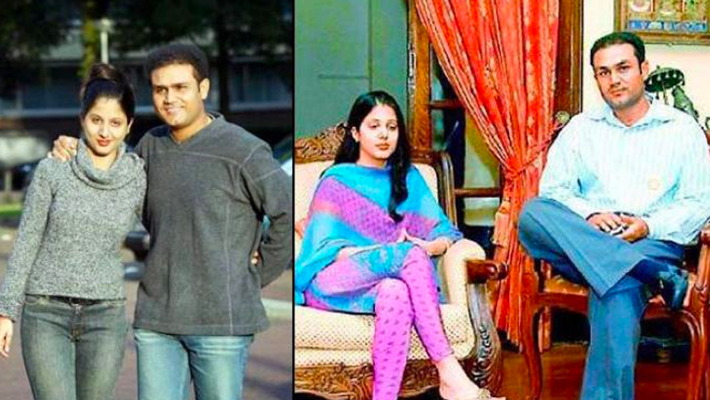 শুরুতে সহবাগ এবং আরতির প্রেমপর্ব ছিল সম্পূর্ণ গোপন। প্রোপোজ করার ৩ বছর পরে তাঁদের সম্পর্কের কথা বাড়িতে জানান সহবাগ। দুই পরিবারই তাঁদের সম্পর্ক মেনে নেয়নি প্রথমে। কিন্তু সহবাগ এবং আরতি জানিয়ে দেন অন্য কাউকে তাঁরা বিয়ে করবেন না।