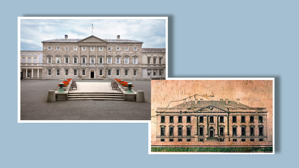 ‘হোয়াইট হাউস’ নামকরণ হয় ১৯০১ সালে, প্রয়াত প্রাক্তন আমেরিকান প্রেসিডেন্ট টেডি রুজভেল্টের সময়ে। ডাবলিনের লেনস্টার হাউসের সঙ্গে হোয়াইট হাউসের স্থাপত্যরীতির সাদৃশ্য আছে।