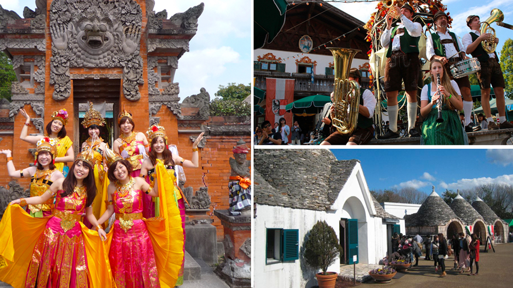 ১৯৭০ সালে তৈরি এই জাদুঘরটি। প্রতীকী গ্রামগুলো বানানোর জন্য ওই ২২টি দেশ থেকে বিভিন্ন জিনিসপত্র নিয়ে আসা হয়েছে।