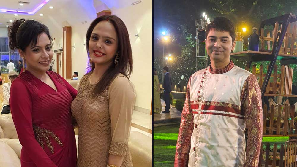 পার্টির থিম অনুযায়ী পাশ্চাত্য ঘরানায় সেজেছিলেন দেবলীনার দুই ননদ, নবমিতা এবং মৌমিতা। চট্টোপাধ্যায় পরিবারের প্রাক্তন জামাই হলেও আমন্ত্রিত ছিলেন অভিনেতা ভাস্বর চট্টোপাধ্যায়।