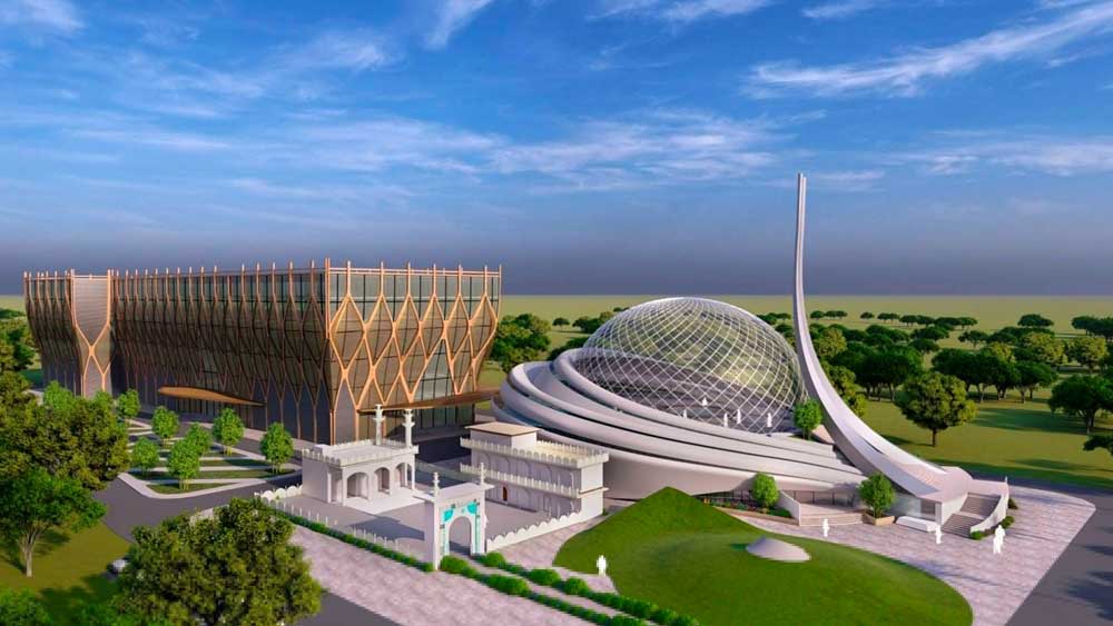 মসজিদের প্রকল্পটির তত্ত্বাবধানে রয়েছে ইন্দো-ইসলামিক কালচারাল ফাউন্ডেশন (আইআইসিএফ)। সেই সংগঠনের প্রধান হাজি আরফত শেখ মসজিদ নির্মাণ নিয়ে তথ্য দিয়েছেন। 