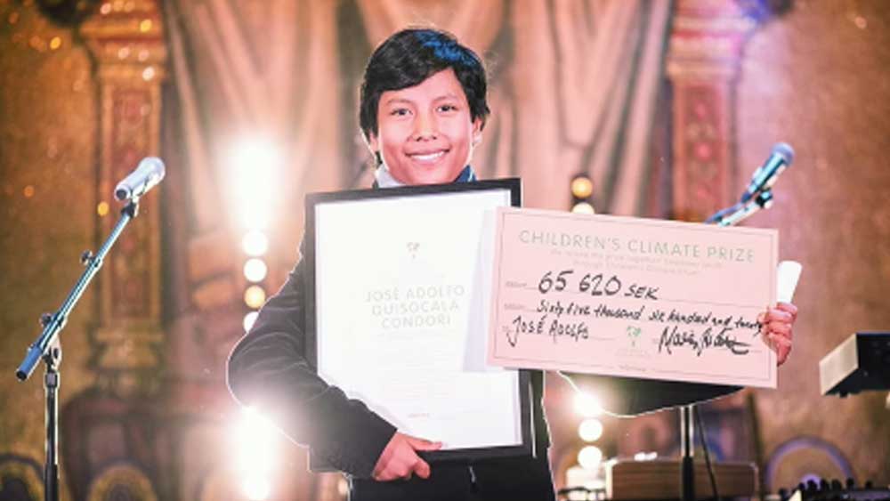 এই কাজের জন্য ২০১৮ সালে হোসে আন্তর্জাতিক জলবায়ু পুরস্কার পায়।