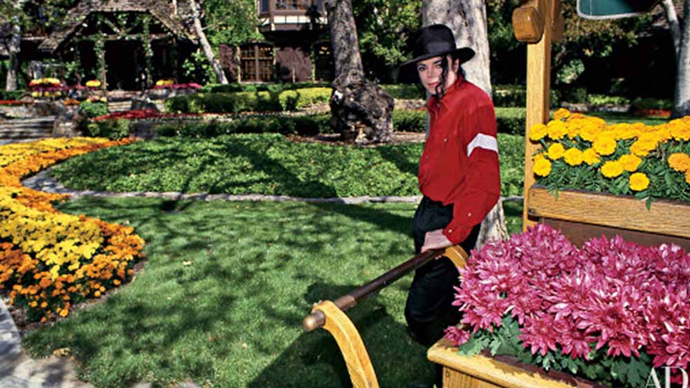 জ্যাকসনের বিলাসবহুল এই র‌্যাঞ্চের সহমালিক ছিল কলোনি ক্যাপিটাল। বিশাল ঋণভারে জর্জরিত হয়ে শিল্পী ২০০৮ সালে এই প্রাসাদ বিক্রি করে দিয়েছিলেন ইনভেস্টমেন্ট ট্রাস্টটিকে। তার পর থেকেই এটি জয়েন্ট ভেঞ্চারে পরিণত হয়।