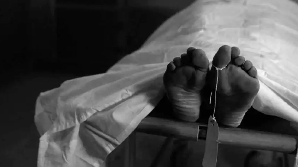 old woman died after a collision with train