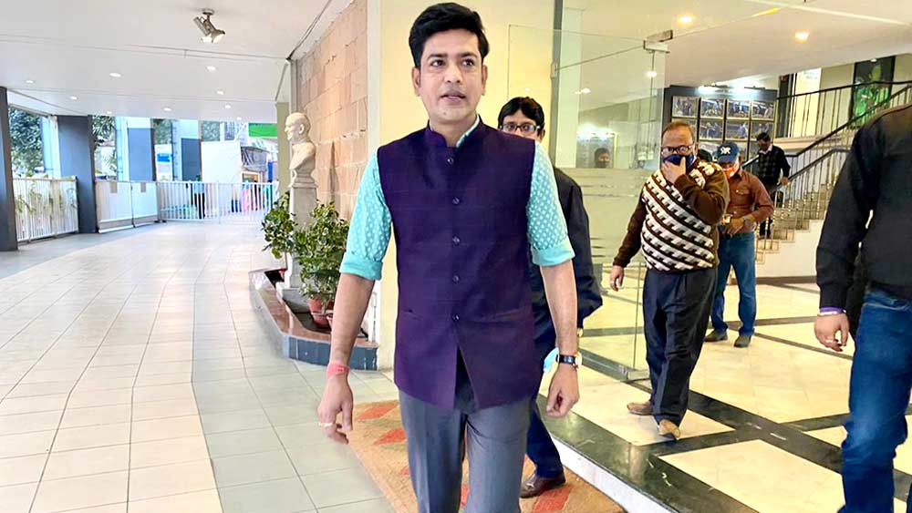 Laxmi Ratan Shukla visited CAB