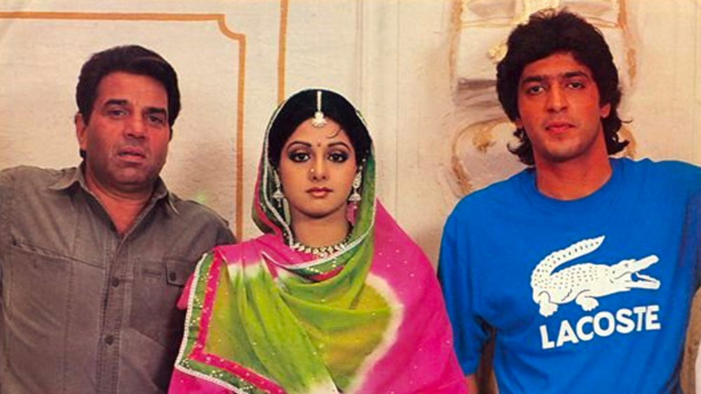 ধর্মেন্দ্র, রাজেশ খন্না, জিতেন্দ্র, সানি দেওলের মতো সফল নায়কদের সঙ্গে অভিনয় করতে দেখা যায় চাঙ্কিকে।