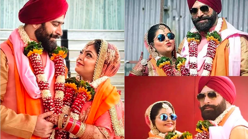 ২০১৫ সালে তিনি এনগেজড হন ভিন ধর্মের প্রেমিক গগনের সঙ্গে। কিন্তু এই সম্পর্ক মেনে নেননি তাঁর বাড়ির লোক। বাড়ির অমতেই ২০১৯ সালে তিনি বিয়ে করেন গগনকে। বিয়েতে দিব্যার বাড়ির কেউ হাজির ছিলেন না।