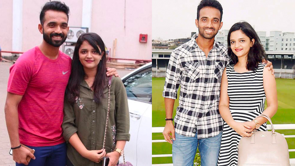 তাঁদের প্রেমপর্ব অনেকটাই পুরনো হিন্দি সিনেমার গল্পের মতো। পাশের বাড়ির মেয়ে রাধিকাই বন্ধুত্বের পর্ব পেরিয়ে হয়ে ওঠেন রাহানের প্রেমিকা।