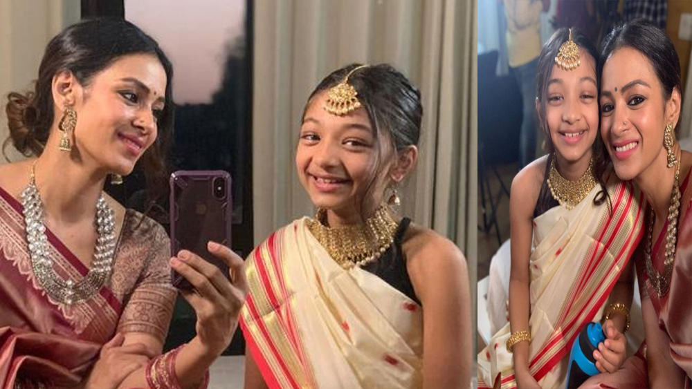 ব্যস্ত সূচি থেকে সময় বার করে কিছু সময় মেয়ের জন্য আলাদা করে রেখে দেন বরখা। দরকার হলে মেয়েকে ডেকে নেন শ্যুটিং সেটেও।