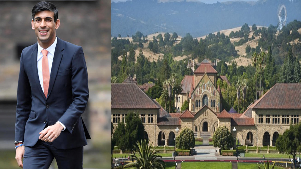 মেধাবী সুনক স্ট্যানফোর্ড বিশ্ববিদ্যালয় থেকে এমবিএ করেন। তিনি ছিলেন একজন ফুলব্রাইট স্কলার।