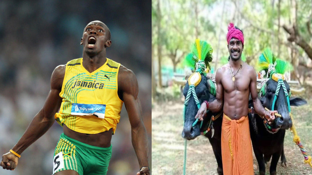 যাঁকে নিয়ে এত মাতামাতি, সেই শ্রীনিবাস নিজে বলছেন, ‘‘বোল্টের সঙ্গে অনেকে আমার তুলনা করছেন। বোল্ট বিশ্বচ্যাম্পিয়ন। আমি তো কেবল জলকাদার জমিতে দৌড়ই।’’ সেইসঙ্গে এও জানিয়েছেন, তিনি গত সাত বছর এই প্রতিযোগিতায় অংশ নিচ্ছেন। এ বারের অপ্রত্যাশিত ঘটনায় তিনি বিস্মিত। তবে শ্রীনিবাস গৌড়ার কথা পৌঁছেছে বিশ্বের দরবারেও। তাঁকে নিয়ে প্রতিবেদন প্রকাশিত হয়েছে আন্তর্জাতিক সংবাদমাধ্যমেও। (ছবি: আর্কাইভ ও ফেসবুক)