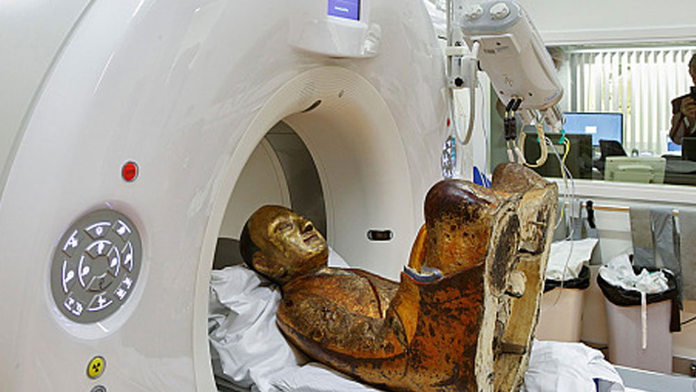 রোগী অবশ্য কোনও সাড়া দেন না, হাঁটাচলা করতে পারেন না এমনকি শ্বাস-প্রশ্বাসও নেন না। ‘রোগী’ এক হাজার বছর বয়সি এক বৌদ্ধ সন্ন্যাসীর মূর্তি। এতদিন তাঁর ঠিকানা ছিল নেদারল্যান্ডসেরই একটি মিউজিয়াম।