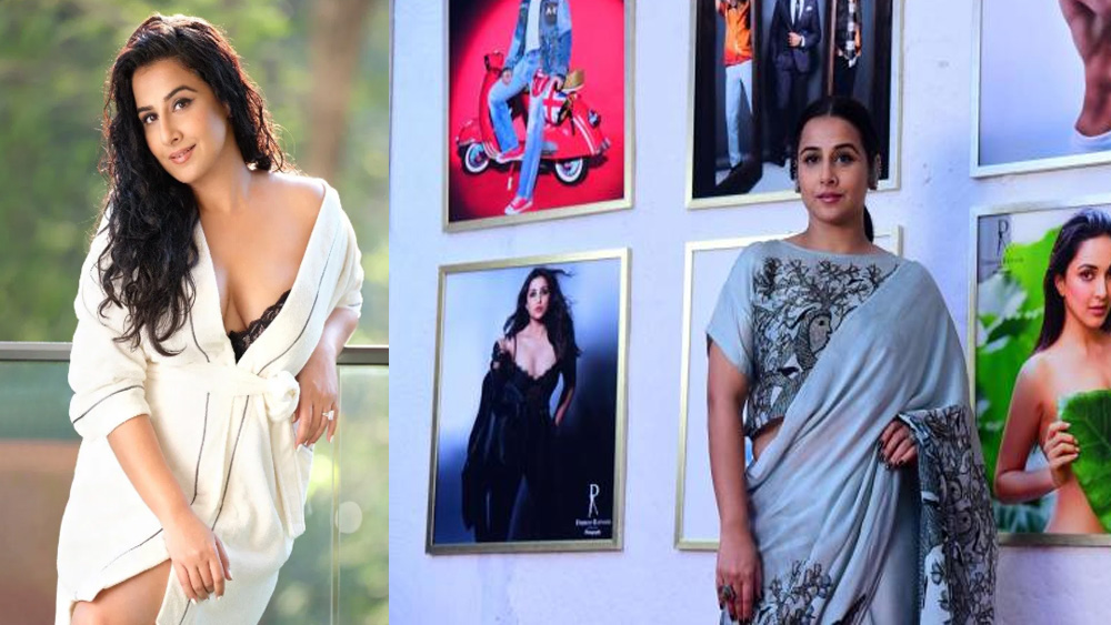 চিরাচরিত শাড়ি ছেড়ে বিদ্যা বালন মডেলিং করেছেন সম্পূর্ণ বিপরীত মেরুর পোশাকে। তিনি ডাব্বু রত্নানির ক্যামেরায় ধরা দিয়েছেন সাহসী সাজে। ক্যালেন্ডার প্রকাশের অনুষ্ঠানেও বিদ্যা এসেছিলেন তাঁর চেনা লুকের বাইরে অন্য চেহারায়।