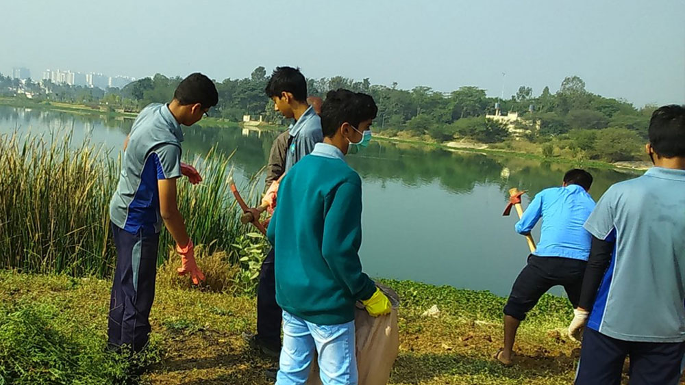 শোভা রেড্ডি তাই বেঙ্গালুরুর সমস্ত সরকারি অফিসে যোগাযোগ শুরু করেন। প্রথমে নিরাশই হতে হয়েছিল তাঁকে। কিন্তু পরে তাঁর জেদেরই জয় হয়। অফিস থেকে লেকের সৌন্দর্যায়ণের জন্য অনুদান সংগ্রহ করতে সমর্থ হন তিনি। গ্রামের কয়েকজন তরুণ-তরুণীকে নিয়ে জলমিত্র ট্রাস্ট গঠন করেন শোভা।
