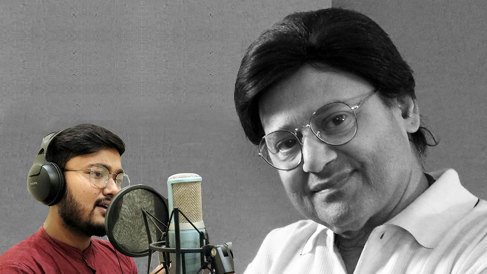 Shobhon Kamila gave voice for Tapas Paul's last film banshi dgtl