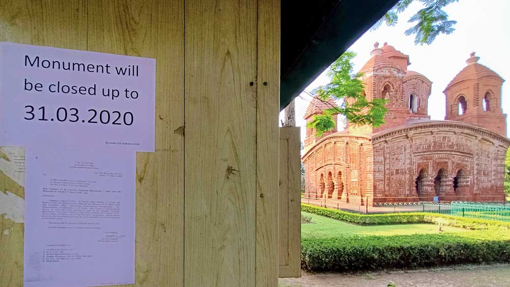 Coronavirus in India: Bishnupur Temple gets closed