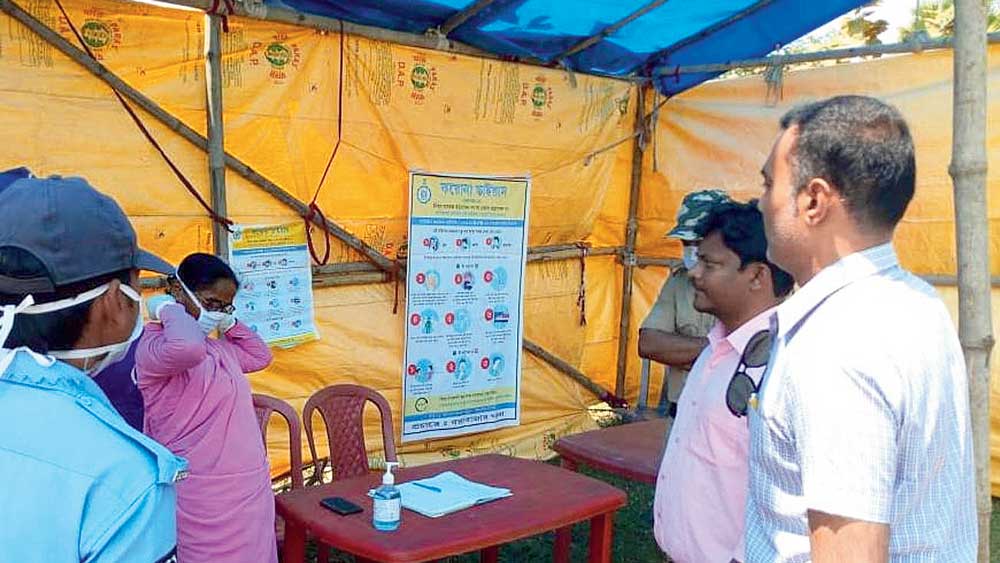 Coronavirus in India: More health camps are established in Purulia